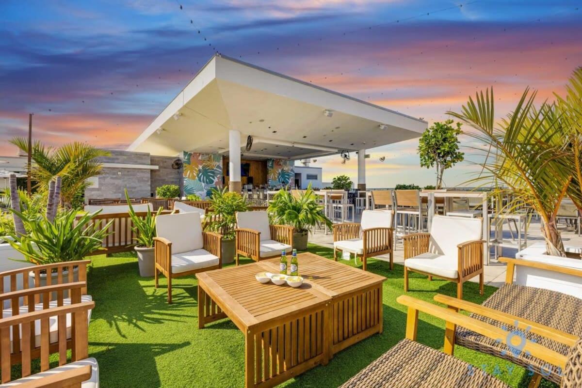 Best Stay - Rooftop Pool & Hot Tub - Hollywood Beach Eksteriør billede