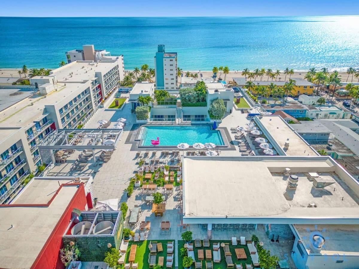 Best Stay - Rooftop Pool & Hot Tub - Hollywood Beach Eksteriør billede