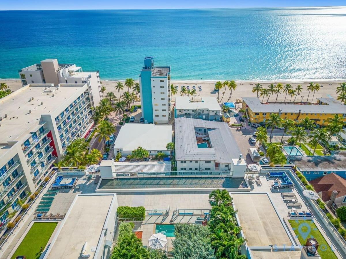 Best Stay - Rooftop Pool & Hot Tub - Hollywood Beach Eksteriør billede