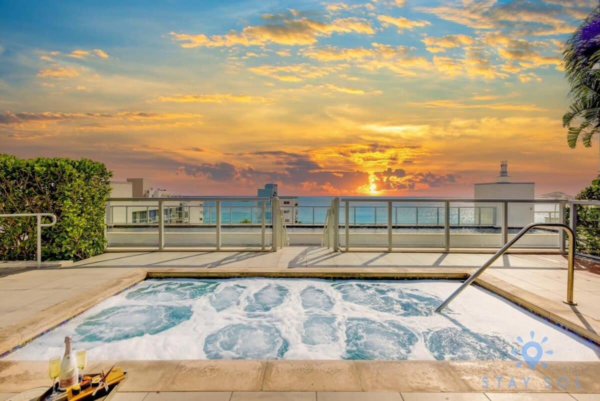 Best Stay - Rooftop Pool & Hot Tub - Hollywood Beach Eksteriør billede